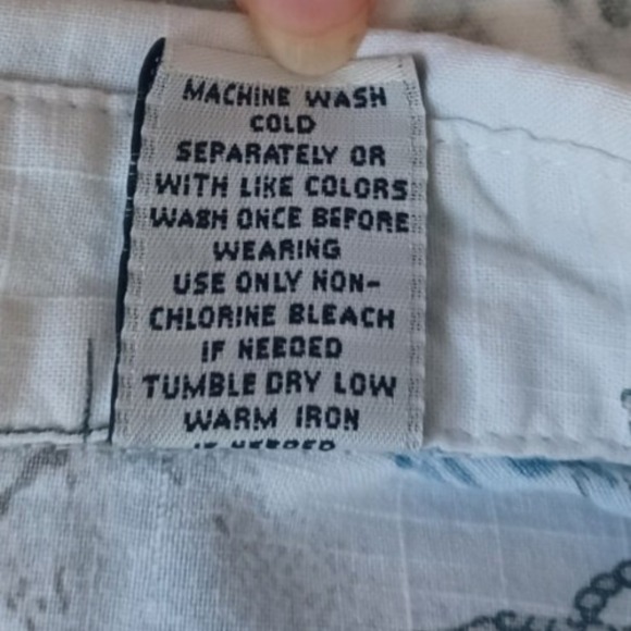 Covington Mens Shirt Sz M Button Down Vintage Preppy Nautical Cruise Coastal - Picture 7 of 8